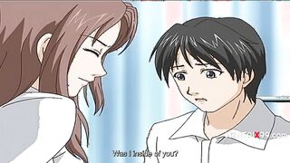 HENTAI - Nurse Gives First Aid With Pussy To Hurt Student