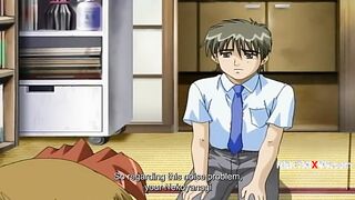 Weak Boy Gets Too Much MILF Pussy - HENTAI