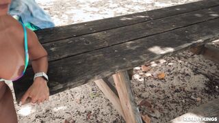 Bae's Beach Day Anal - Brandy Salazar, Dickdealer Don