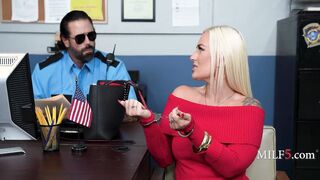 Big Tits Married Blonde Used By Horny Cop For Stealing Phones - Elana Bunnz