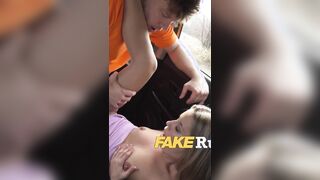 Asshole Driver Fucks Her After Watching Her Take A Leak - Road Rage Rowdy Romping - Shorts