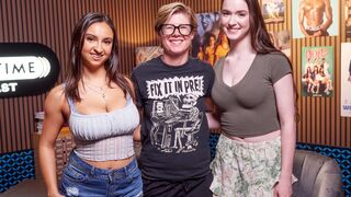 The Adult Time Podcast - Hailey Rose, Hazel Moore - Hailey Rose, Hazel Moore, Bree Mills