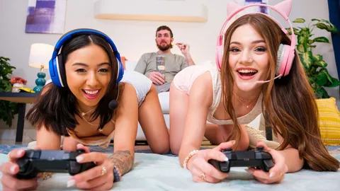 Two Slutty Pussies, One Girthy Cock - Juniper Ren, Liora Vane, Girthmasterr