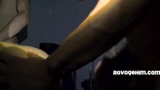 A New Joiner Showered With Cum - Johnny Ford, Shadow, Spikey Dee, Trevor Brooks