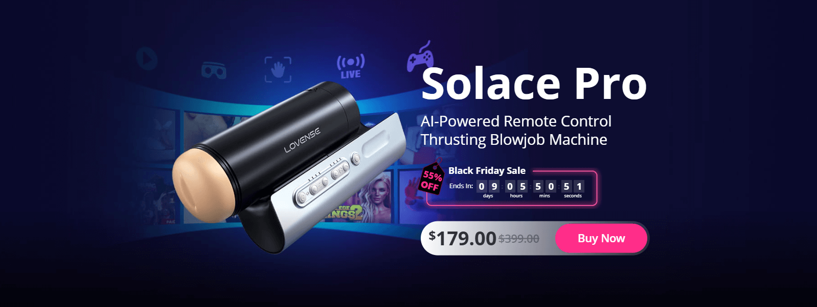 Solace Pro Black Friday 55% OFF